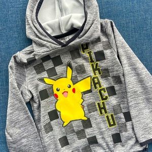 Kids Pikachu active hoodie size 5